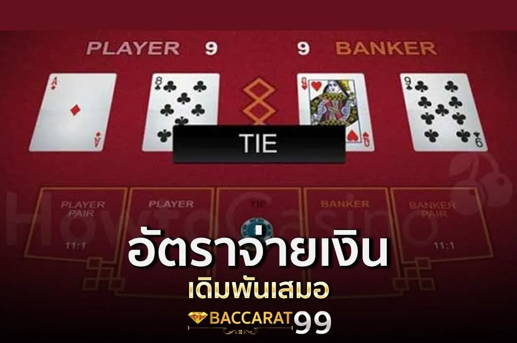 baccarat99 Payout rate Always Bet on Baccarat